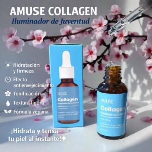 Sérum Facial Amuse Collagen Iluminador de Juventud 30 ml | Hidrata, reafirma y rejuvenece la piel