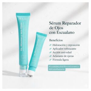 Sérum Reparador de Ojos con Escualano Amuse 15 ml | Hidrata, reduce ojeras y revitaliza la mirada